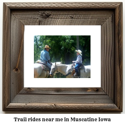 trail rides near me in Muscatine, Iowa